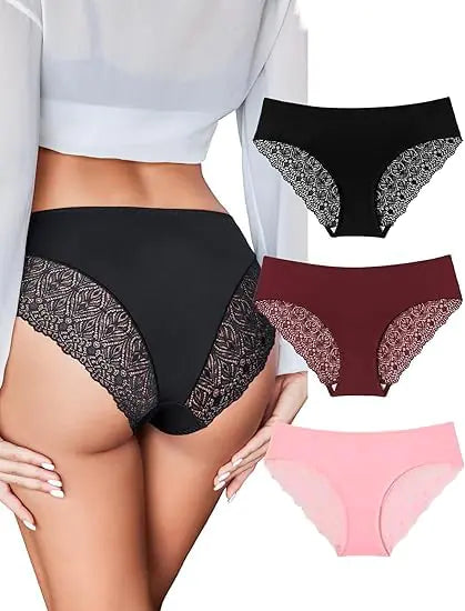 Avidlove Sexy Cheeky Panties for Women Lace Bikini Underwear