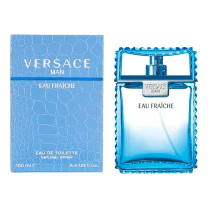 Versace Man Eau Fraiche par Versace pour Homme 100 ml Eau de Toilette en Spray