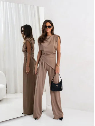 Chic Summer Two-Piece Women's Outfit