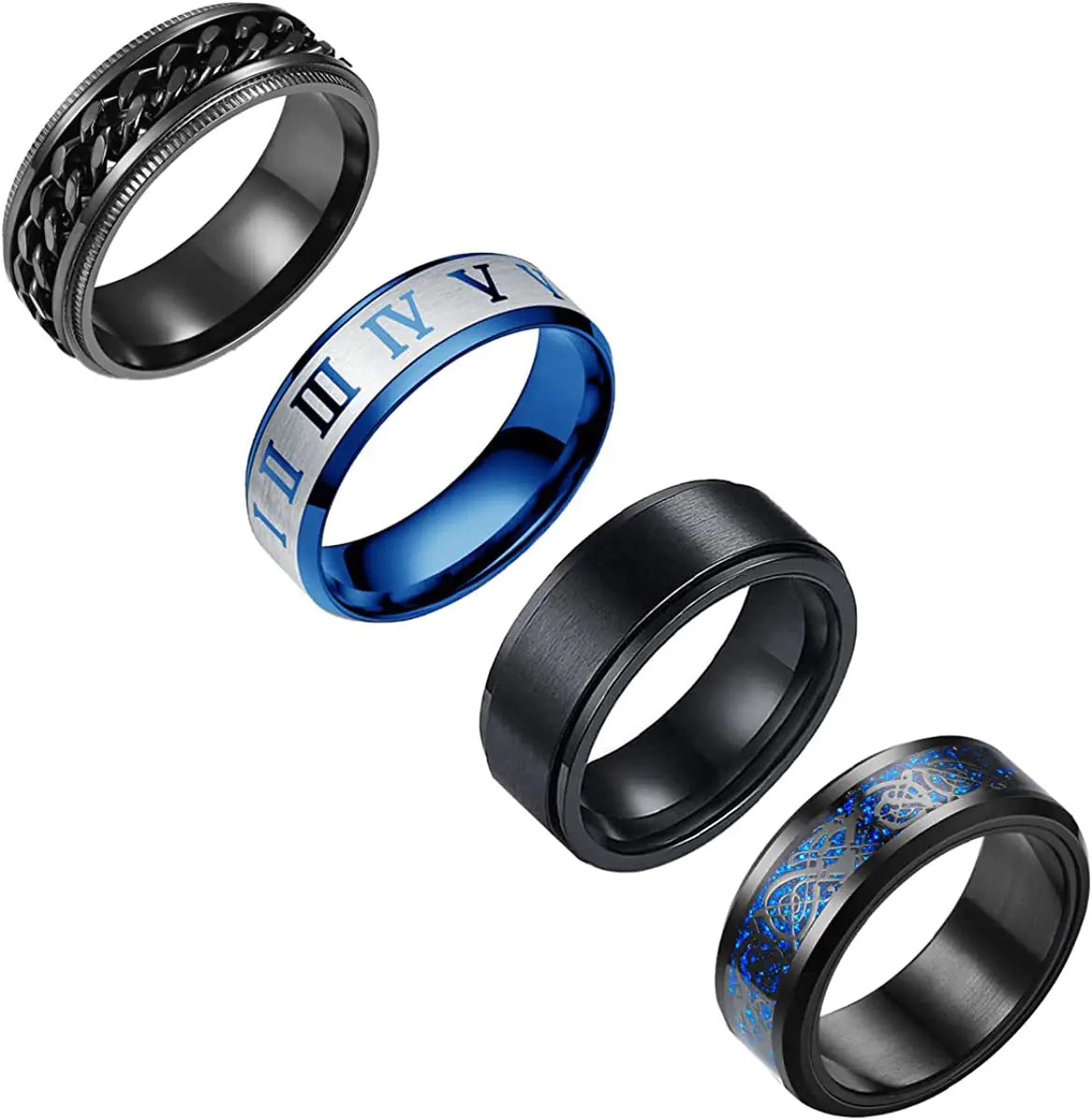 Chic Stainless Steel Fashion Ring