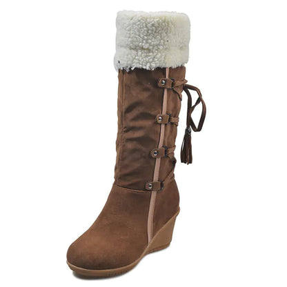Cozy Chic High-Top Boots Plus Size