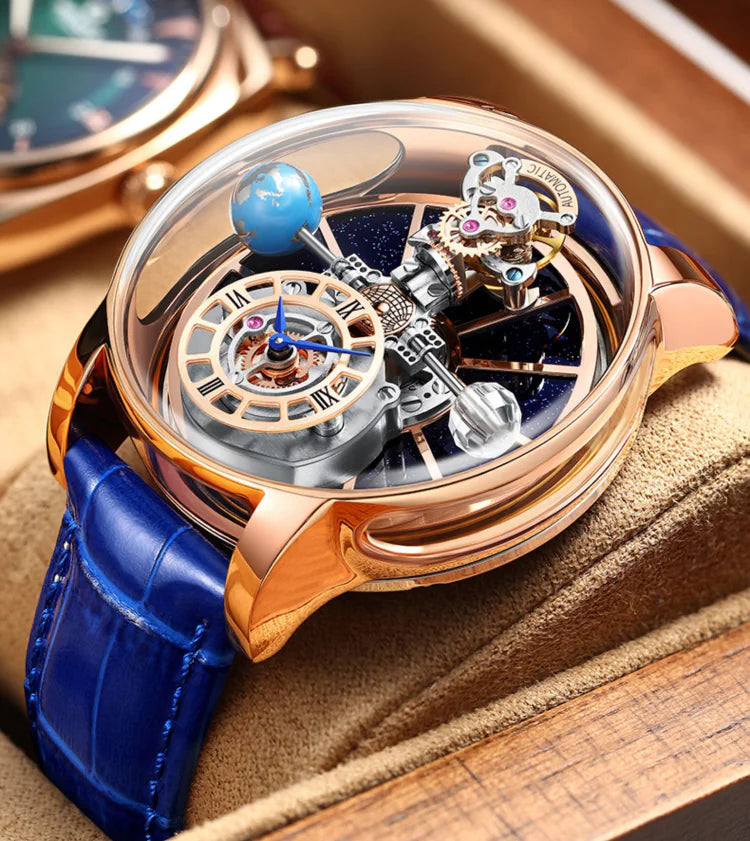 Montre Quartz Squelette pour Homme