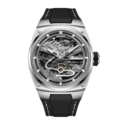 Montre Mécanique Tourbillon pour Hommes, Style Suisse Elégant