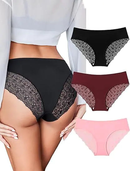 Avidlove Sexy Cheeky Panties for Women Lace Bikini Underwear
