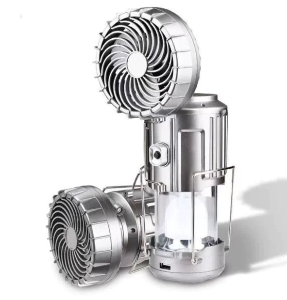 Ventilateur Lanterne de Camping Solaire