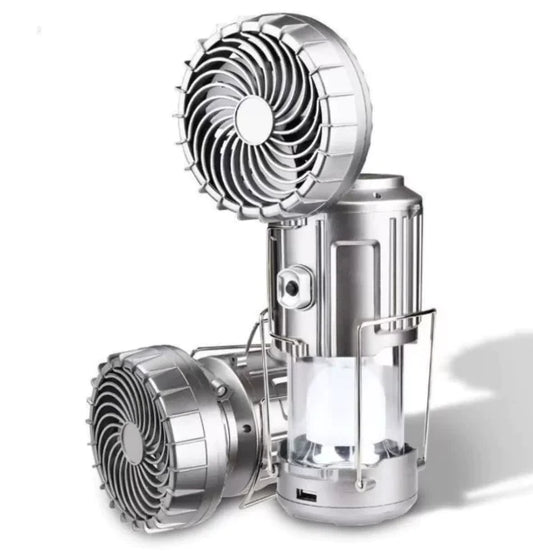 Ventilateur Lanterne de Camping Solaire