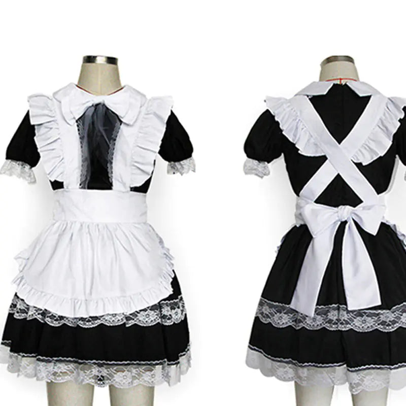 Chic Maid Cosplay Outfit with Cute Lingerie DS1024